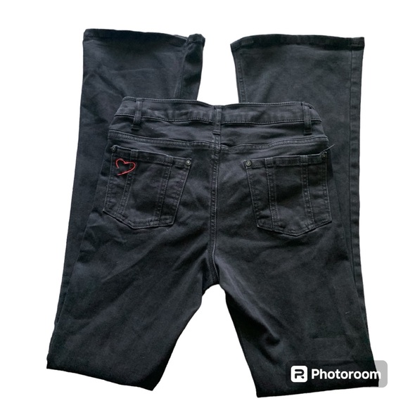 philosophy republic clothing jeans black size 2 - Picture 2 of 9